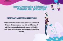 Instrumentele părintelui – Metode de prevenție