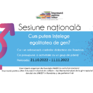 Rezultate – Sesiunea Națională Parenting Apreciativ: Cum putem înțelege egalitatea de Gen?